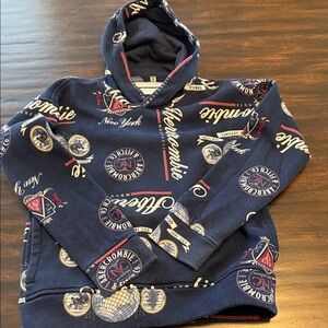 Abercrombie Kids Blue Relaxed Fit Hoodie